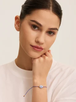 Store Les Soeurs Armband Fie Fish Blue