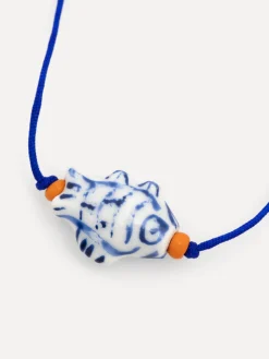 Store Les Soeurs Armband Fie Fish Blue