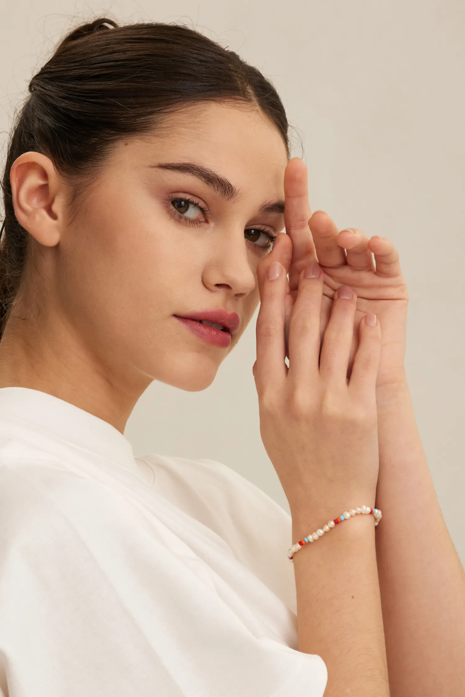 Store Les Soeurs Armband Filippa Pearl