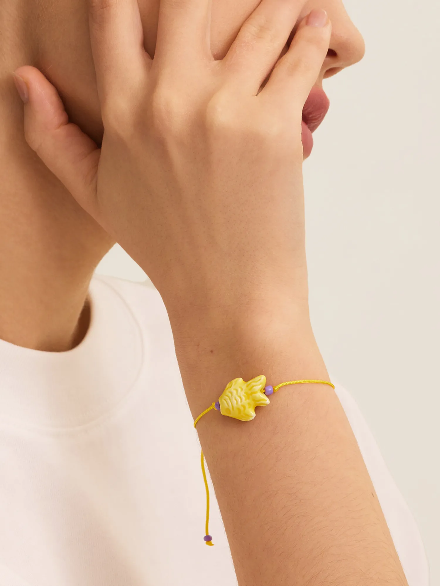 Hot Les Soeurs Armband Frenna Fish Yellow