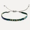 Shop Les Soeurs Armband Frey Beads Khaki