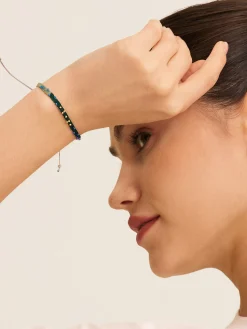 Shop Les Soeurs Armband Frey Beads Khaki