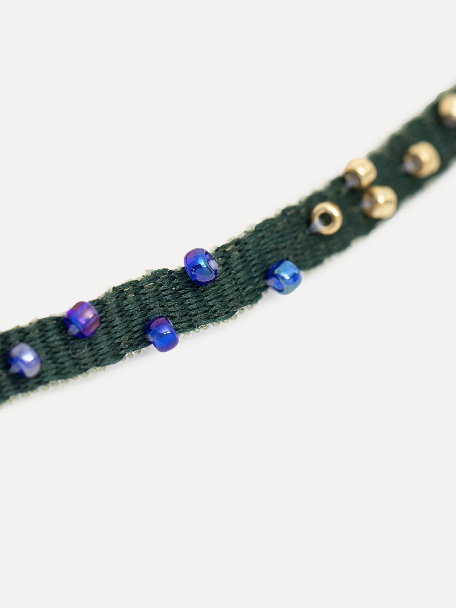 Shop Les Soeurs Armband Frey Beads Khaki