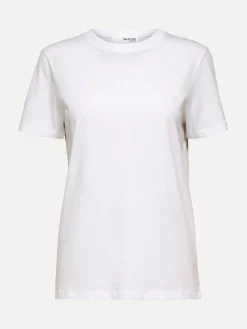 Hot Selected Basic T-Shirt Bright White