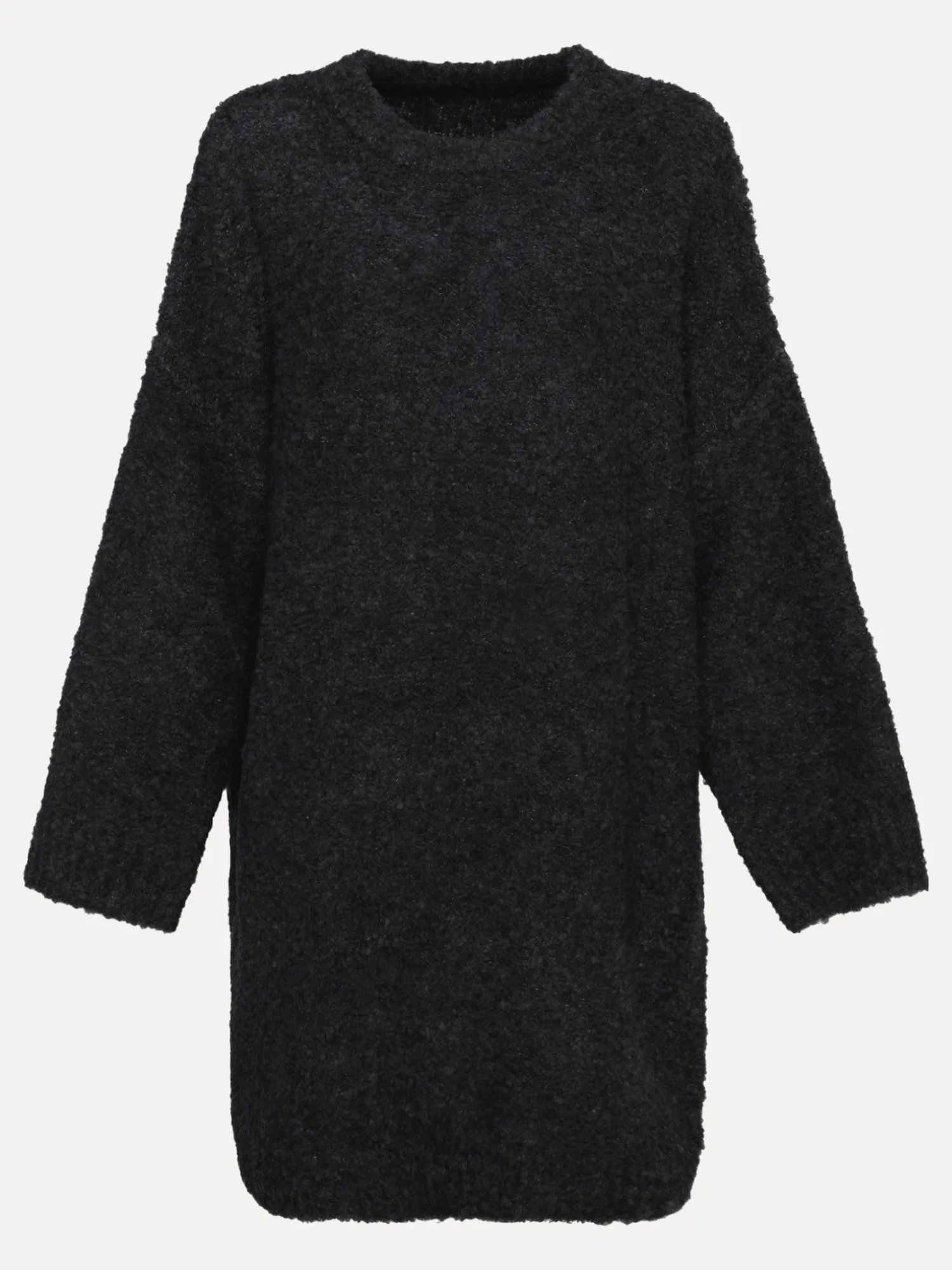 Store Les Soeurs Boucle Gebreide Jurk Andres Black