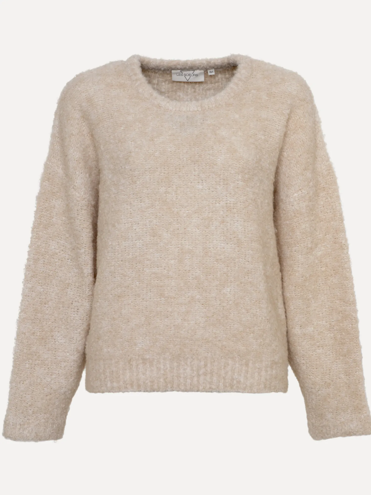Cheap Les Soeurs Boucle Gebreide Trui Ada Sand
