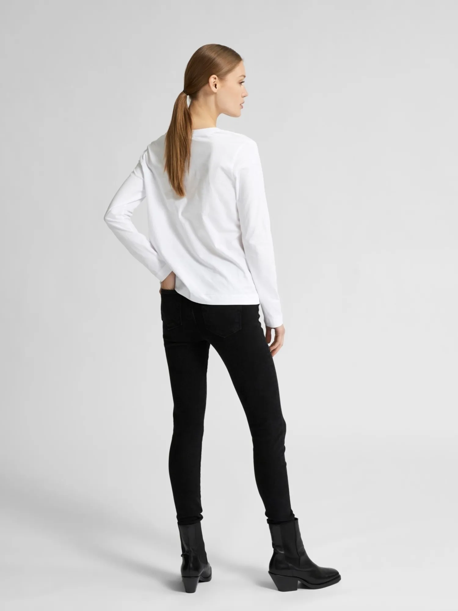 Hot Selected Crew Neck T-Shirt Standard Bright White