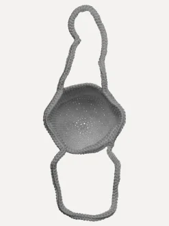 Clearance Les Soeurs Crochet Shopper Elani Grey/Bordeaux