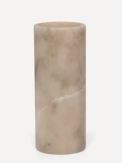 Flash Sale Les Soeurs Cylinder Alabaster Kaarsenhouder (Large) Tabac