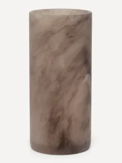 Cheap Les Soeurs Cylinder Alabaster Kaarsenhouder (Extra Large) Tabac