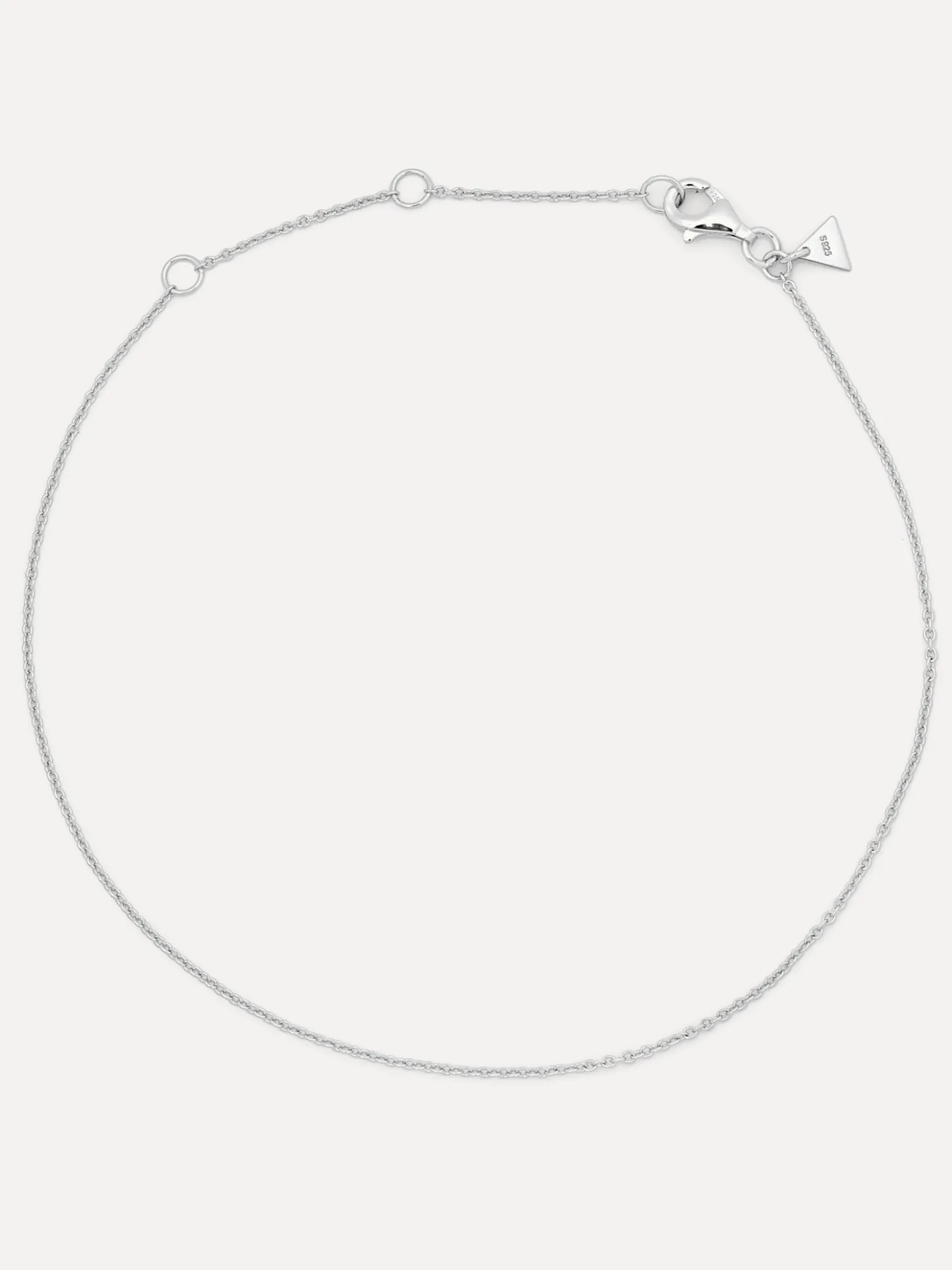 Shop Les Soeurs Enkelbandje Helle Basic Silver