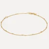 Discount Les Soeurs Enkelbandje Helle Mini Dots Gold