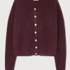 Discount American Vintage Gebreide Cardigan Vitow Acajouch
