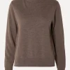 Sale Selected Gebreide Coltrui Hanni Brownie Melange