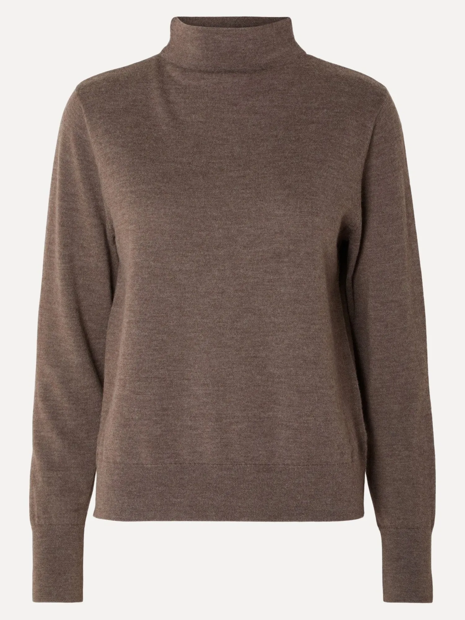 Sale Selected Gebreide Coltrui Hanni Brownie Melange