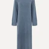 Shop MBYM Gebreide Jurk Davian Charita Flint Stone Melange