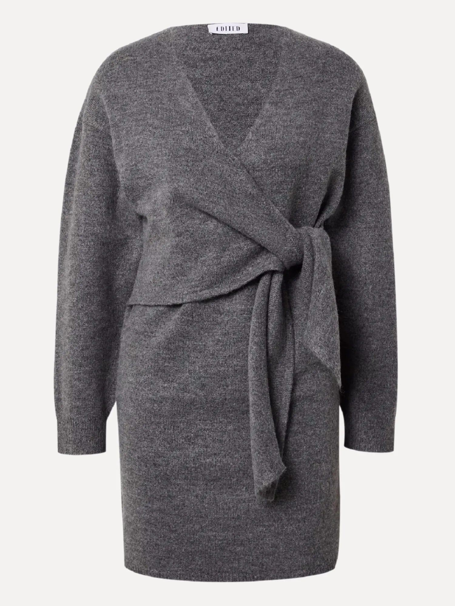 Discount Edited Gebreide Jurk Loran Grey Melange
