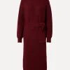 Shop Edited Gebreide Jurk Silvie Carbernet