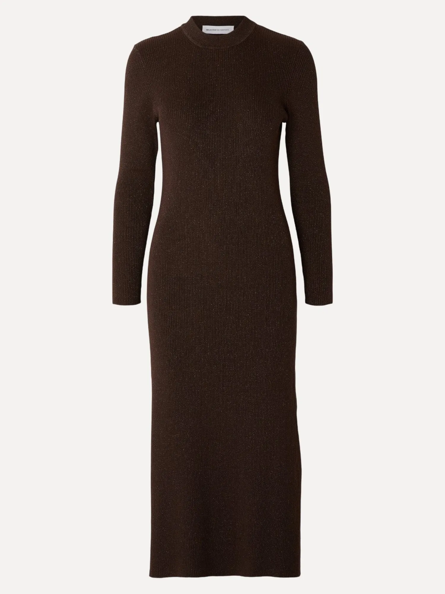 Shop Selected Gebreide Midi Jurk Eloise Java