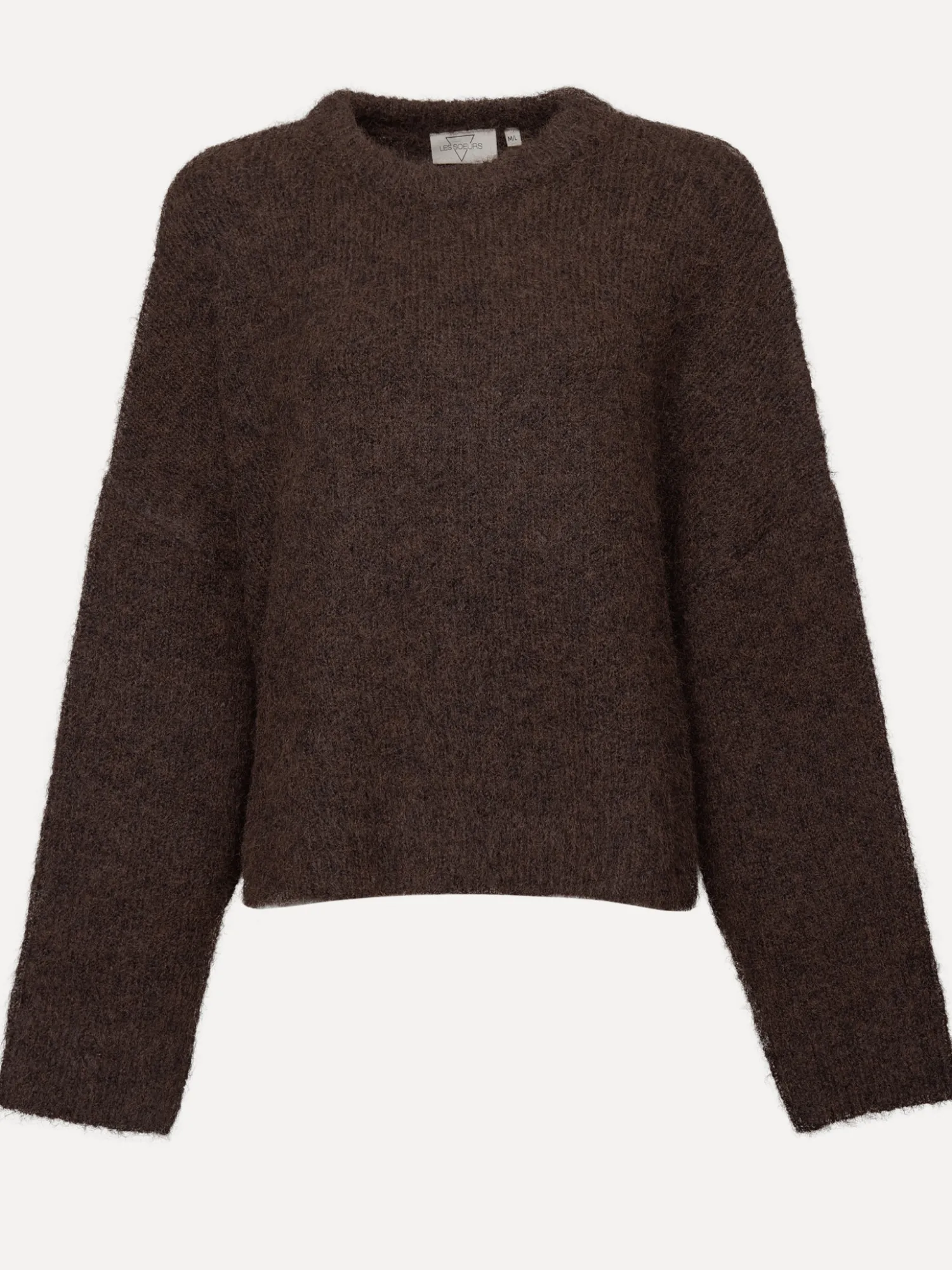 Sale Les Soeurs Gebreide Trui Ada Brown