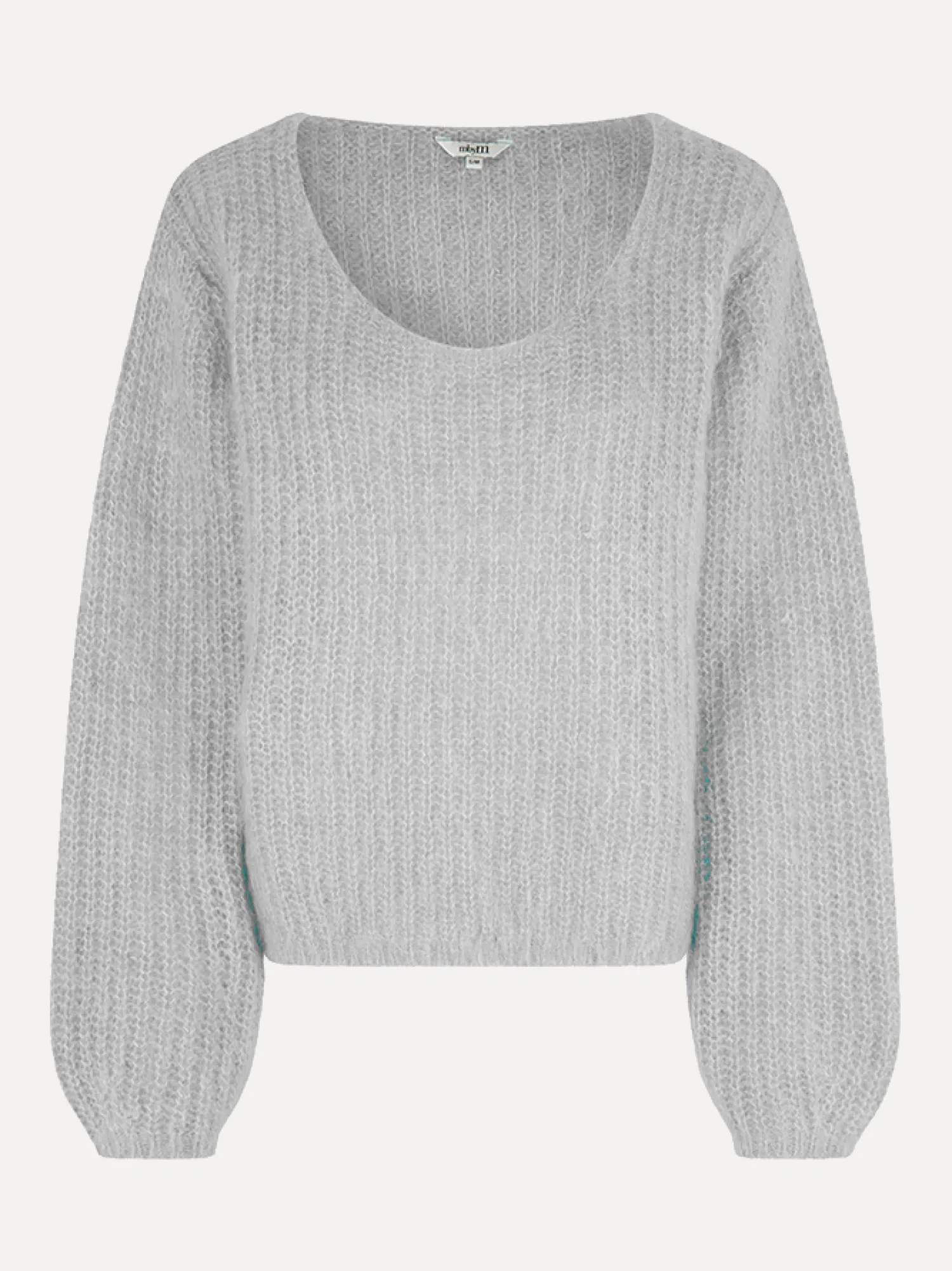 Cheap MBYM Gebreide Trui Corucci Letizia Light Grey Melange