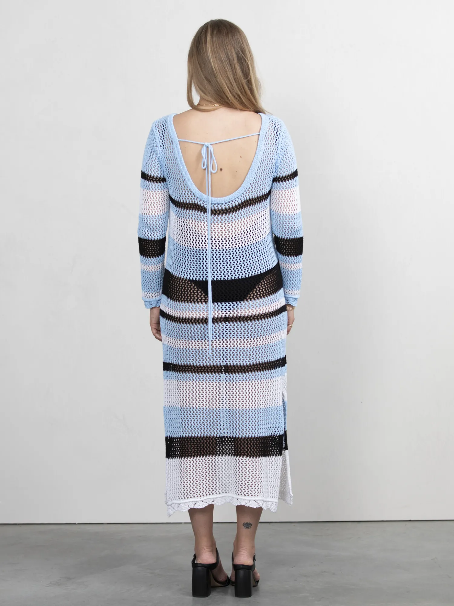 Discount Le Marais Gehaakte Jurk Ivy Striped