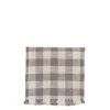 Shop Madam Stoltz Geruite Keukenhanddoek Lilac/Ecru