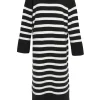 Cheap Les Soeurs Gestreept Gebreide Jurk Penelope Black