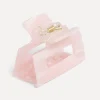 Cheap Les Soeurs Hair Clip Rectangle Light Pink