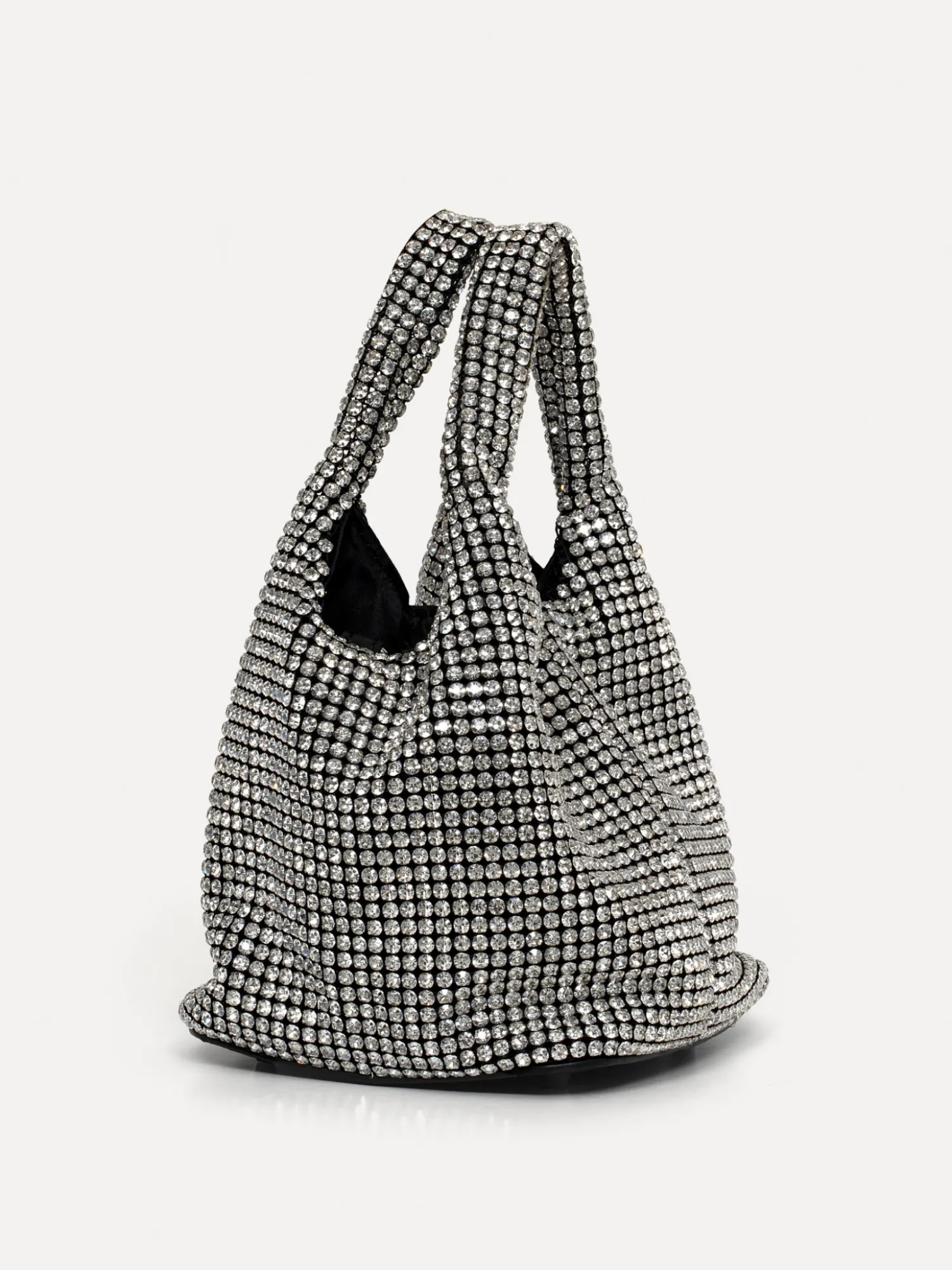 Shop Le Marais Handtas Ayla Black/Silver Strass