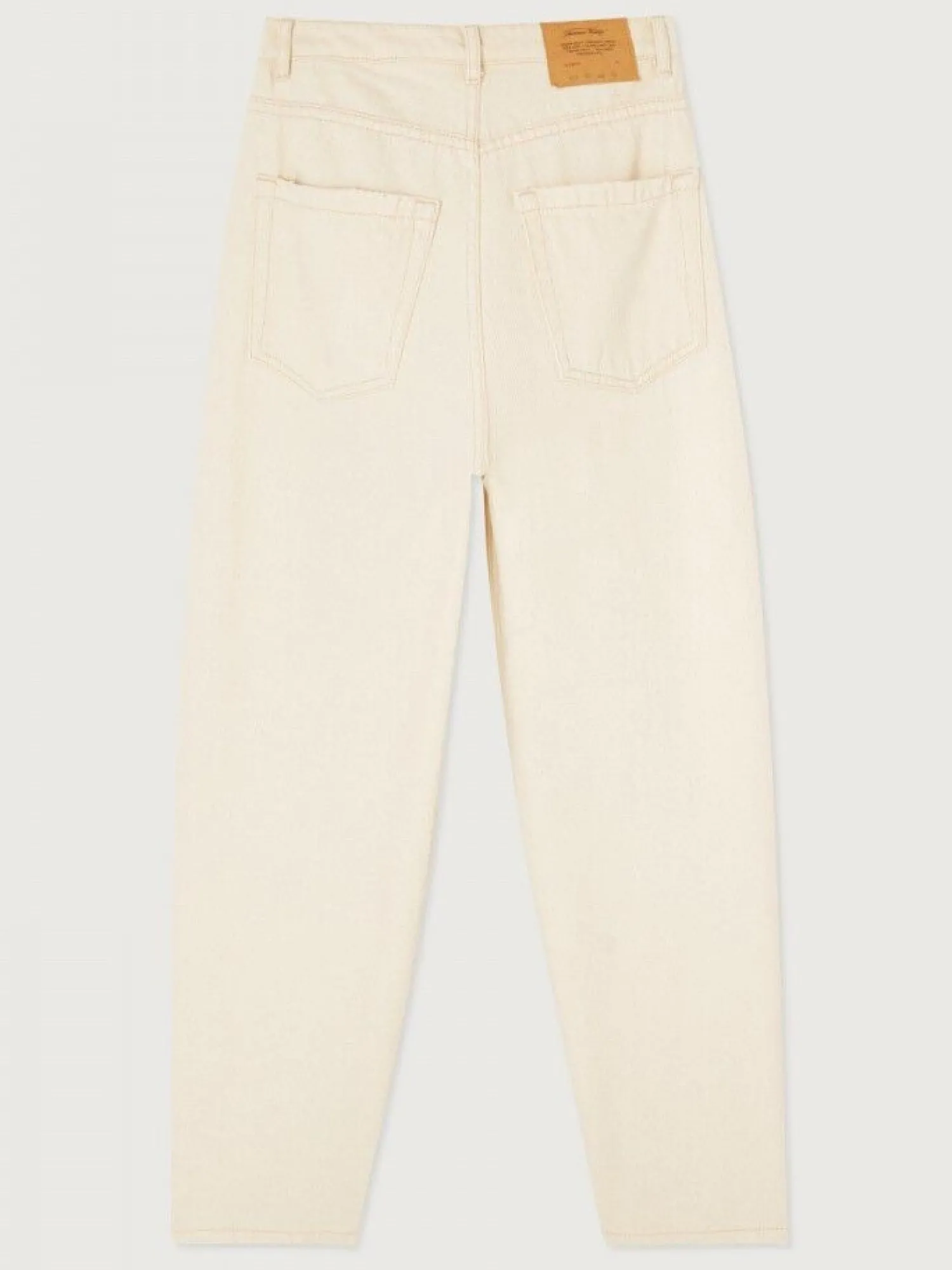 Fashion American Vintage Jeans Tineborow Ecru
