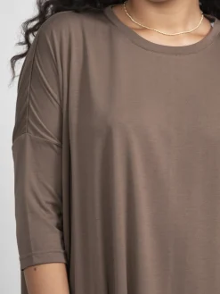 Best Sale Les Soeurs Jersey Jurk Amy Mokka