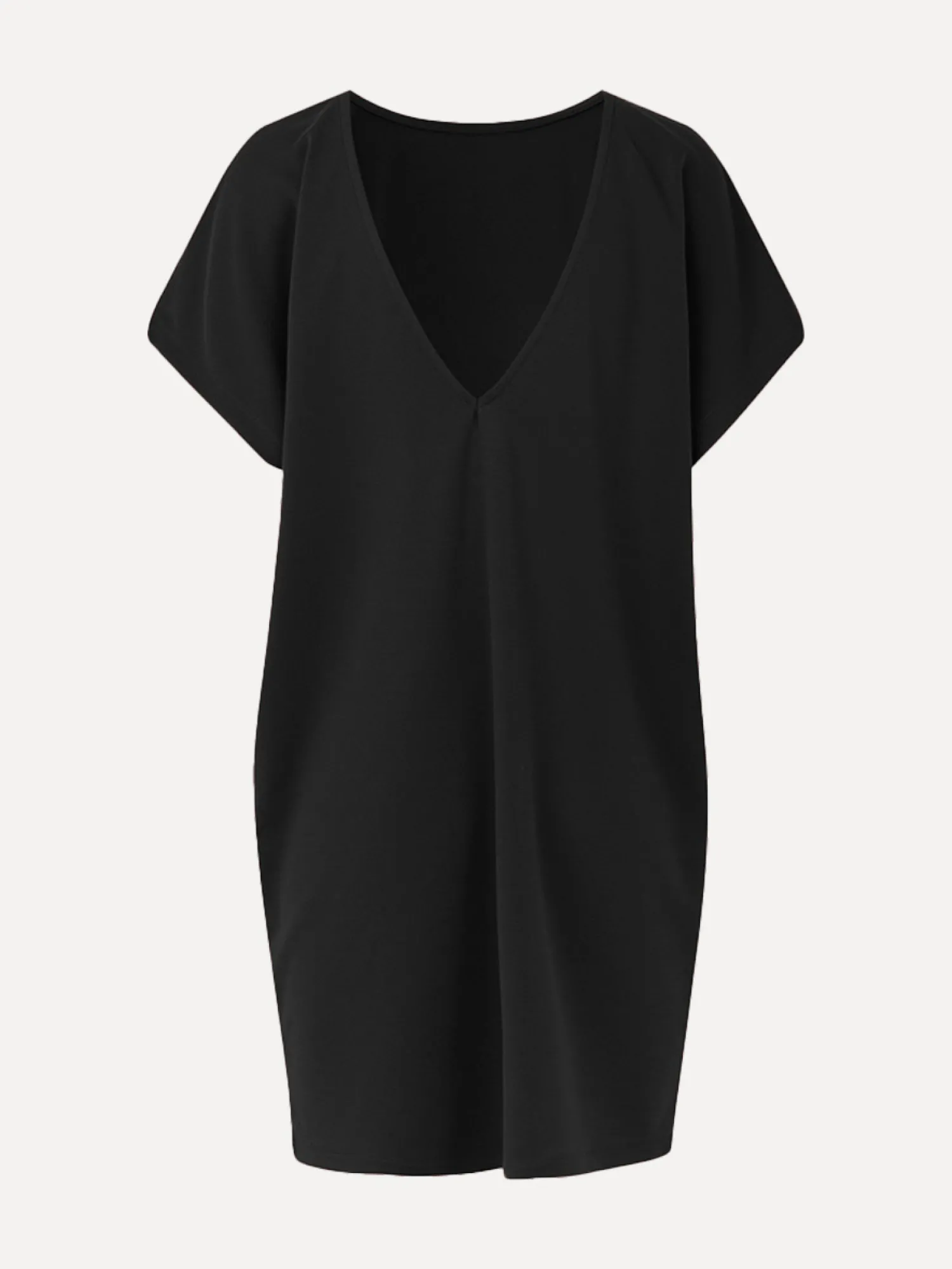 Best Sale MBYM Jersey Jurk Kattie Bosko Black