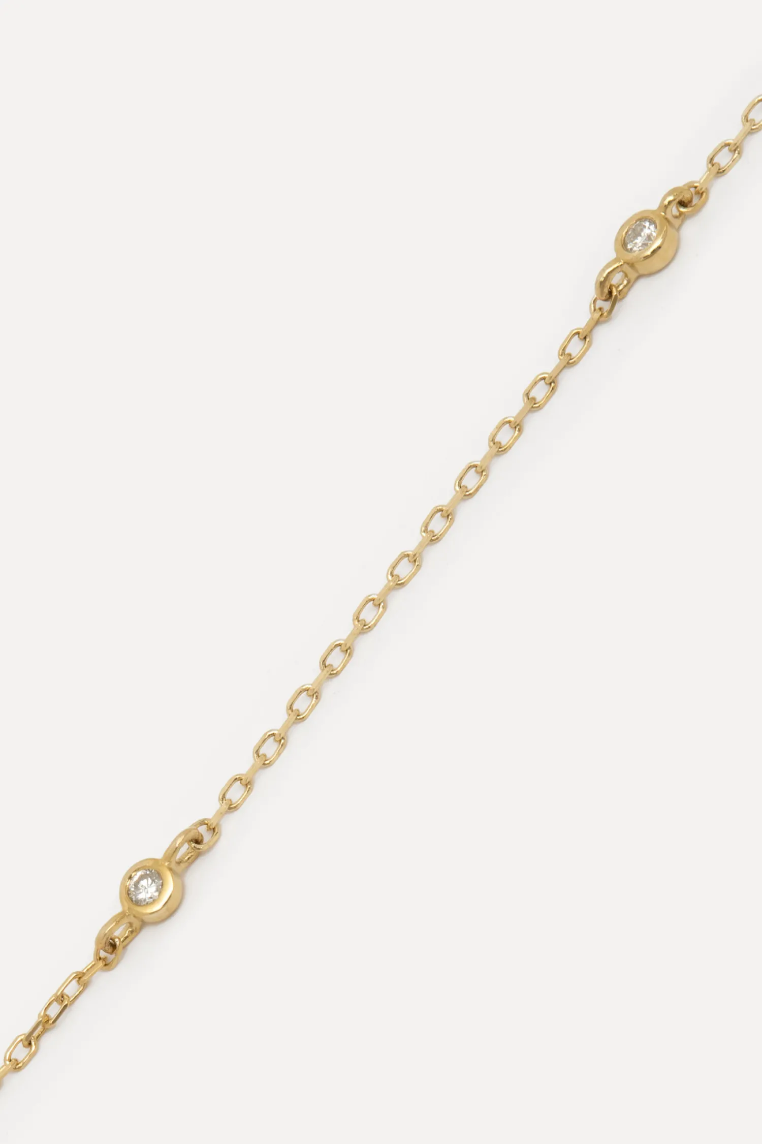 Outlet Les Soeurs 14K Armband Hess Triple Diamond Gold