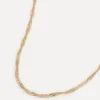 Online Les Soeurs 14K Ketting Rey Twisted Gold