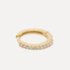 Cheap Les Soeurs 14K Oorbel Jeff Diamond Gold