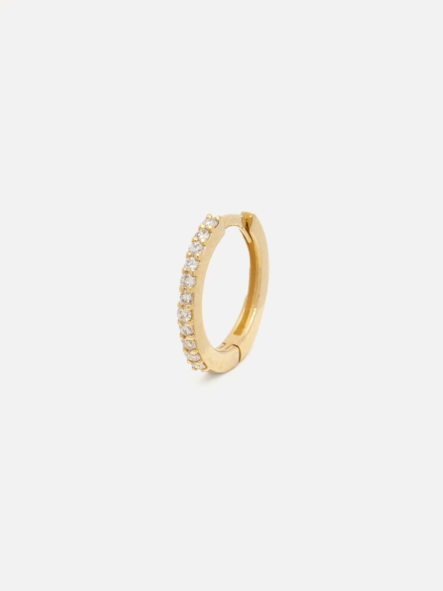 Cheap Les Soeurs 14K Oorbel Jeff Diamond Gold