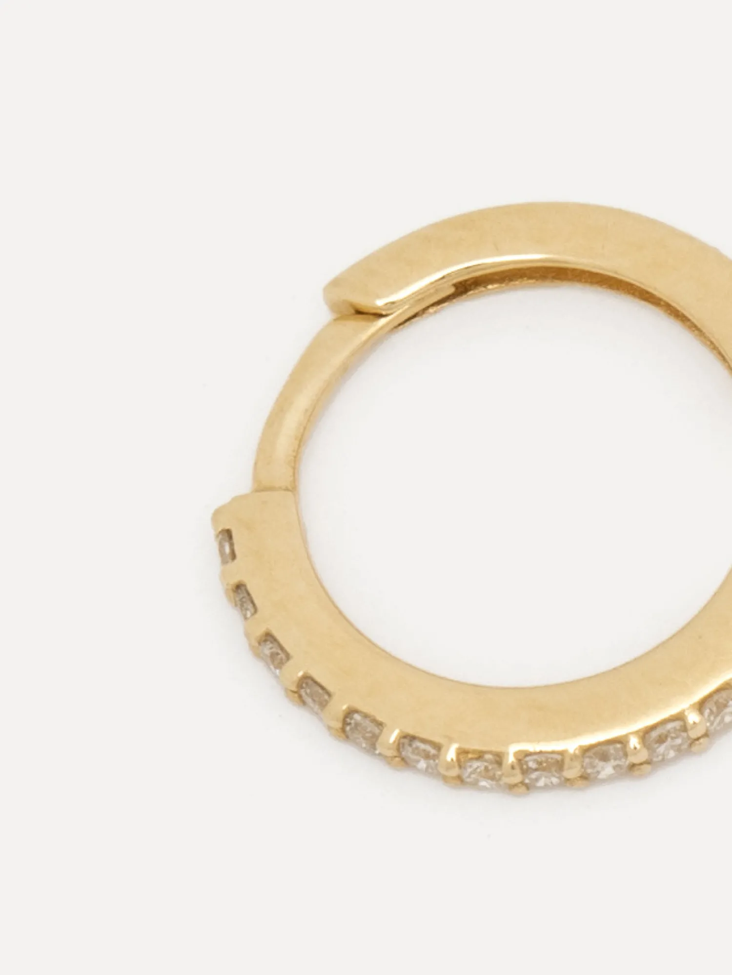 Cheap Les Soeurs 14K Oorbel Jeff Diamond Gold