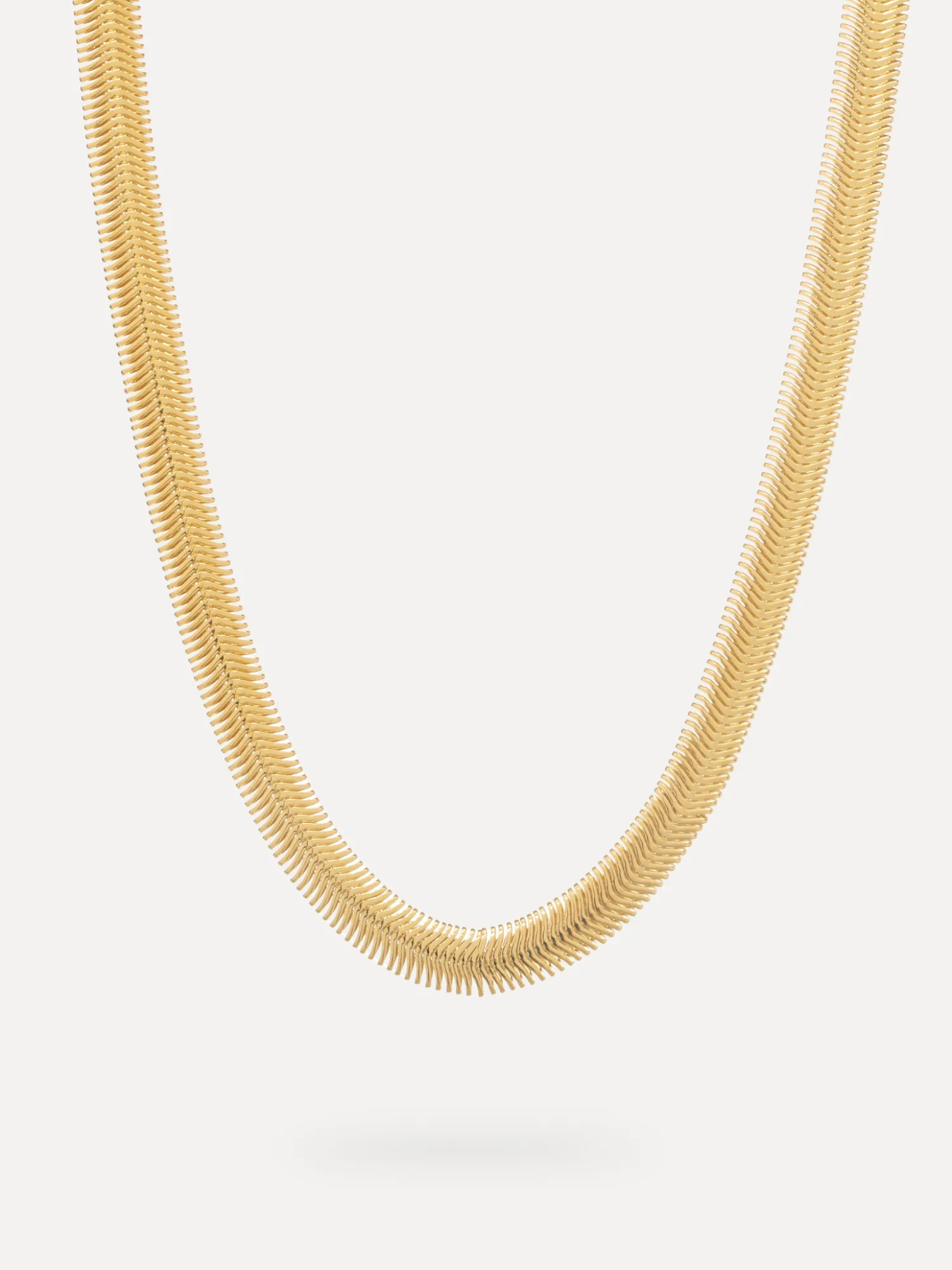 Online Les Soeurs Ketting Rana Herringbone Gold
