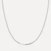 Cheap Les Soeurs Ketting Roma Snake 37Cm Silver
