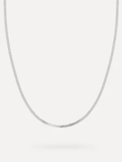 Cheap Les Soeurs Ketting Roma Snake 37Cm Silver