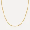 Cheap Les Soeurs Ketting Roma Snake 37Cm Gold