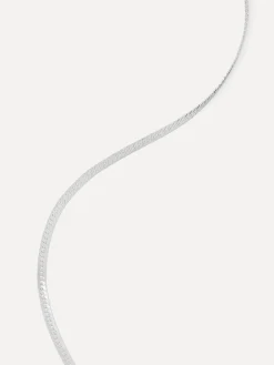 Cheap Les Soeurs Ketting Roma Snake 37Cm Silver