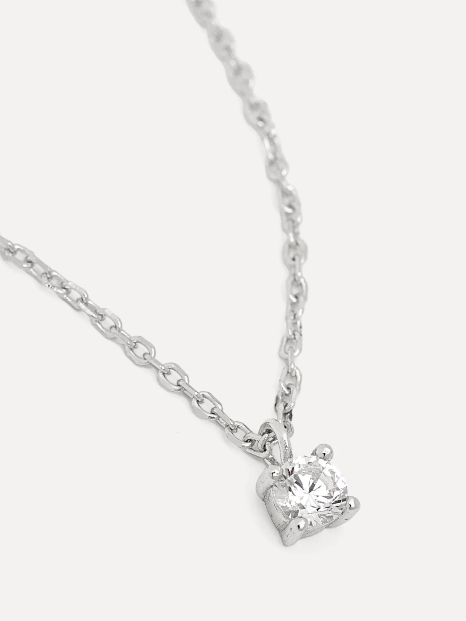 Flash Sale Les Soeurs Ketting Romee Extra Fine Chain Strass Silver