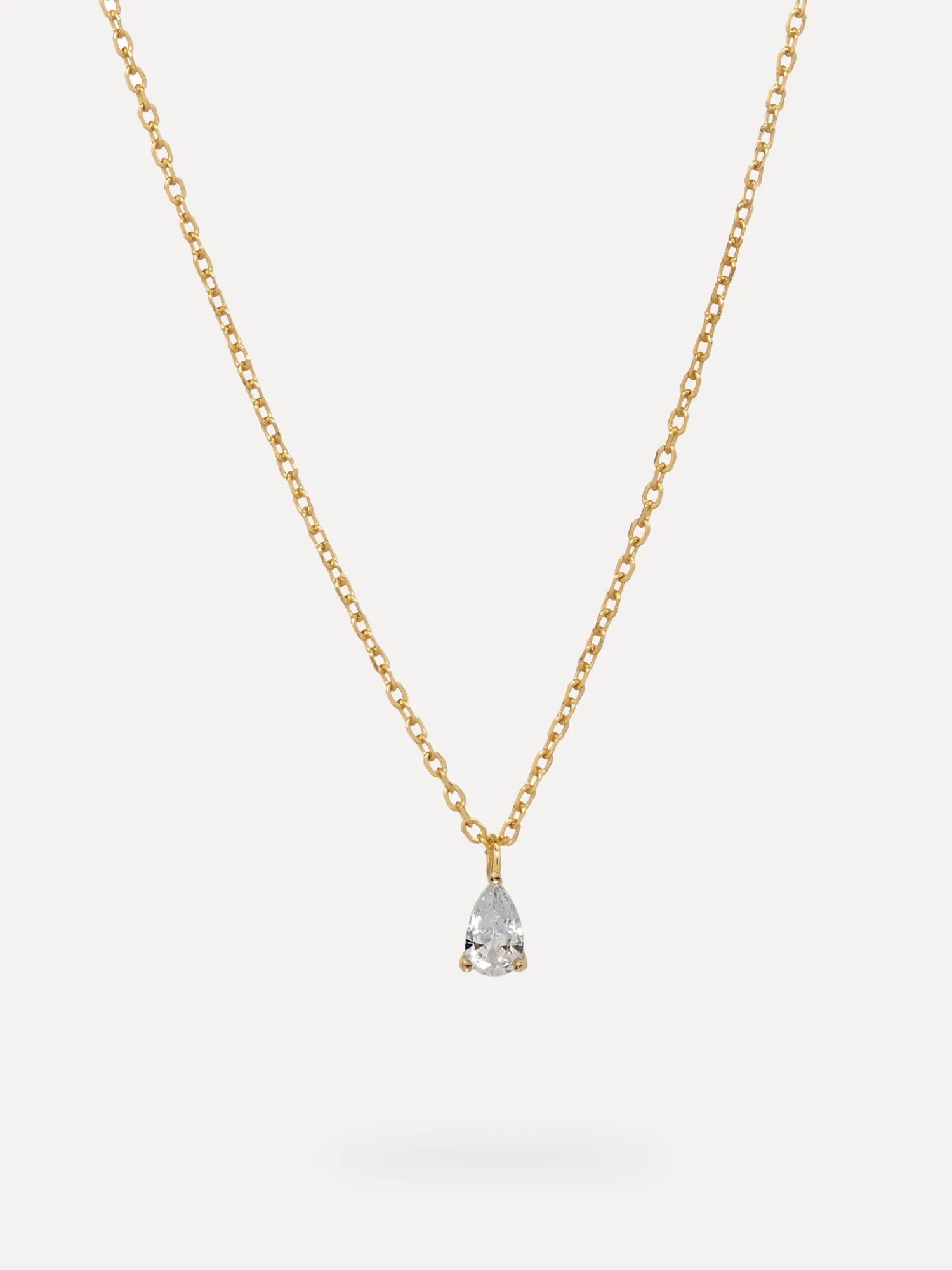 Fashion Les Soeurs Ketting Romee Extra Fine Chain Pear Gold