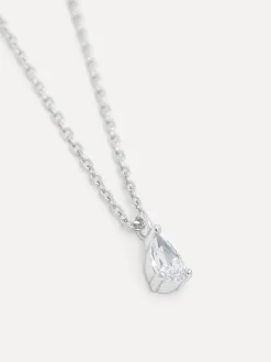 Online Les Soeurs Ketting Romee Extra Fine Chain Pear Silver