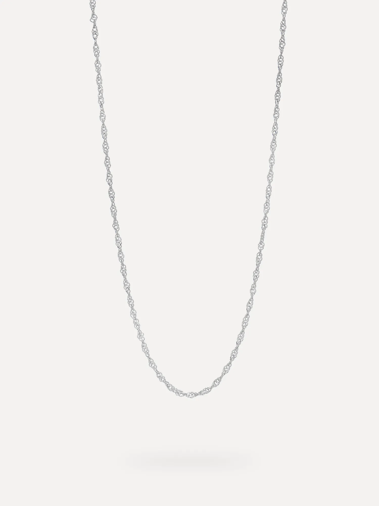 Flash Sale Les Soeurs Ketting Romee Twisted Chain Silver