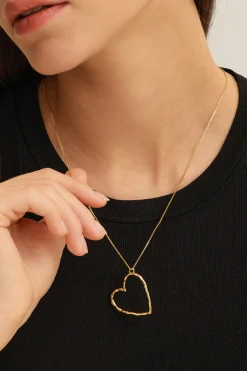 Cheap Les Soeurs Ketting Roni Heart Gold