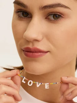 Shop Les Soeurs Ketting Rori Love Pearl