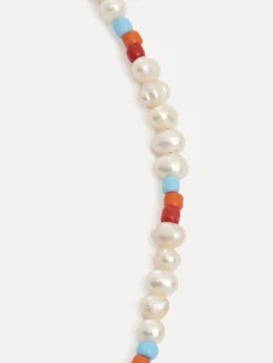 New Les Soeurs Ketting Rune Pearl